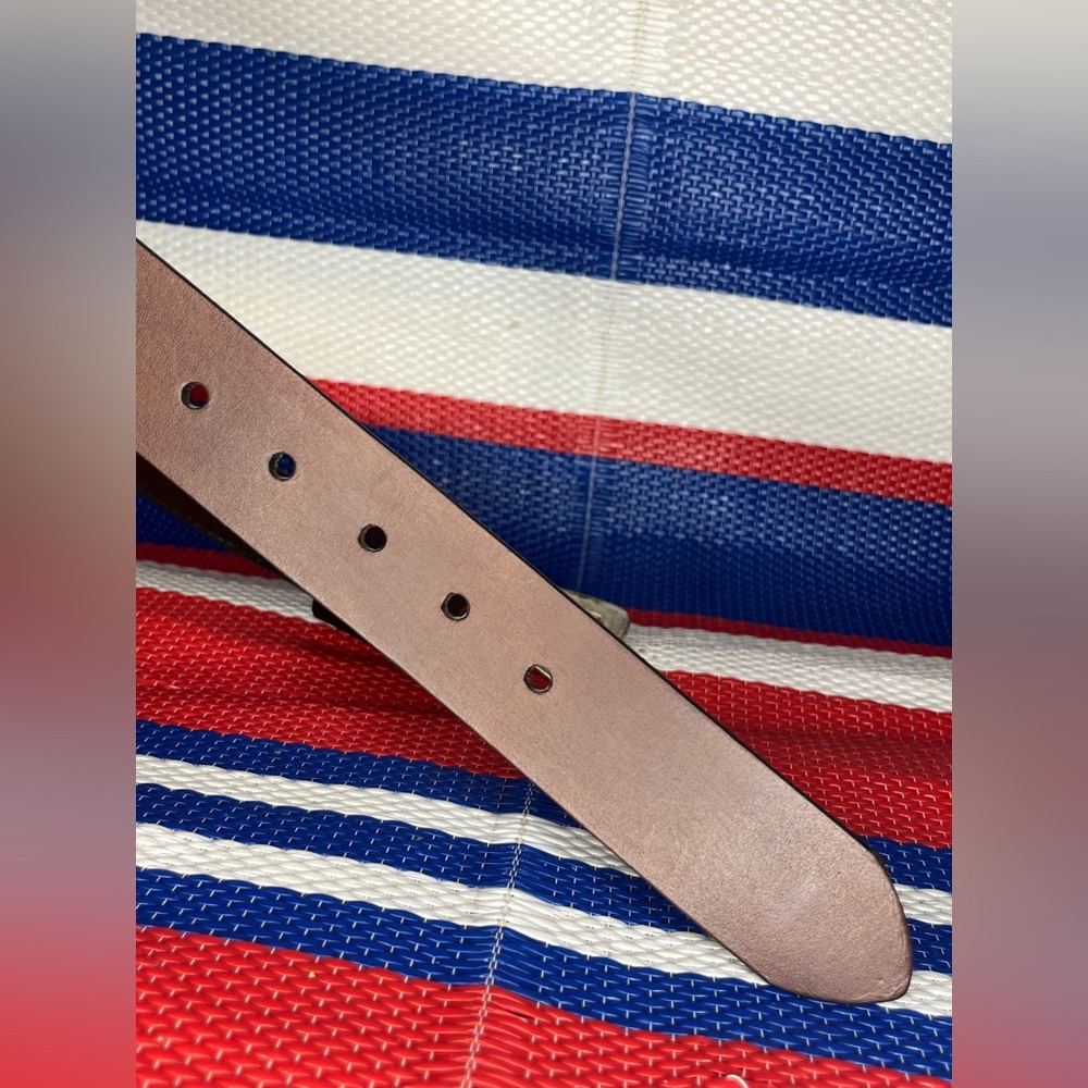 🥳✨ India Brown Genuine Leather Weatherproof Men's  Classic Elegant Vintage Belt - Picture 11 of 17
